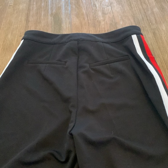 Black Flare Pants With Red Stripe Akira Small - Picture 8 of 9